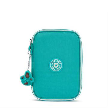 Kipling 100 Pens Klasik Case Çanta Turkuaz | TR 1184PJ